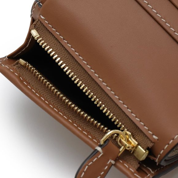 Burberry Bilfold Wallet Mini Check Archive Beige LS - Picture 3 of 5